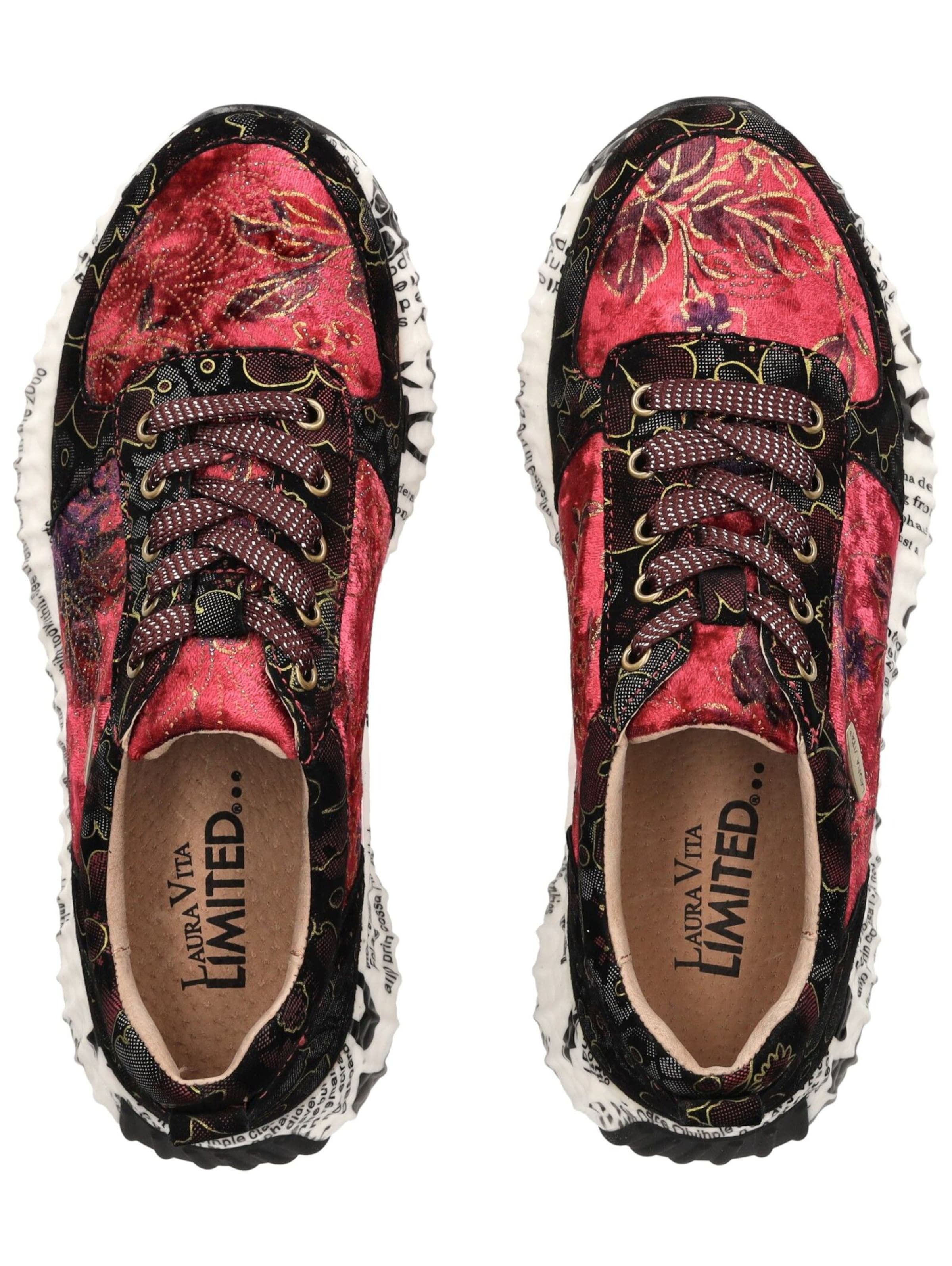 Laura Vita Sneakers laag in Rood