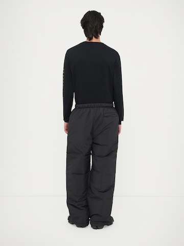 Jordan Loosefit Παντελόνι 'MTNSIDE' σε μαύρο