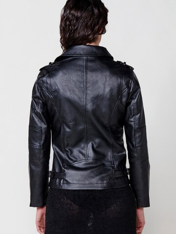 KOROSHI Jacke in Schwarz