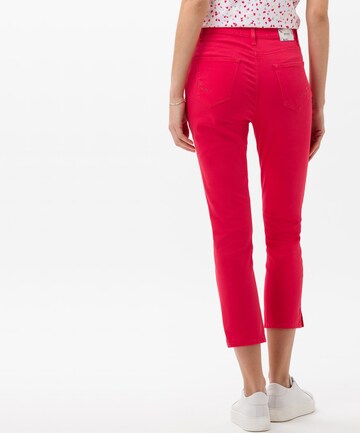 BRAX Slimfit Jeans 'Mary' in Rood: terug