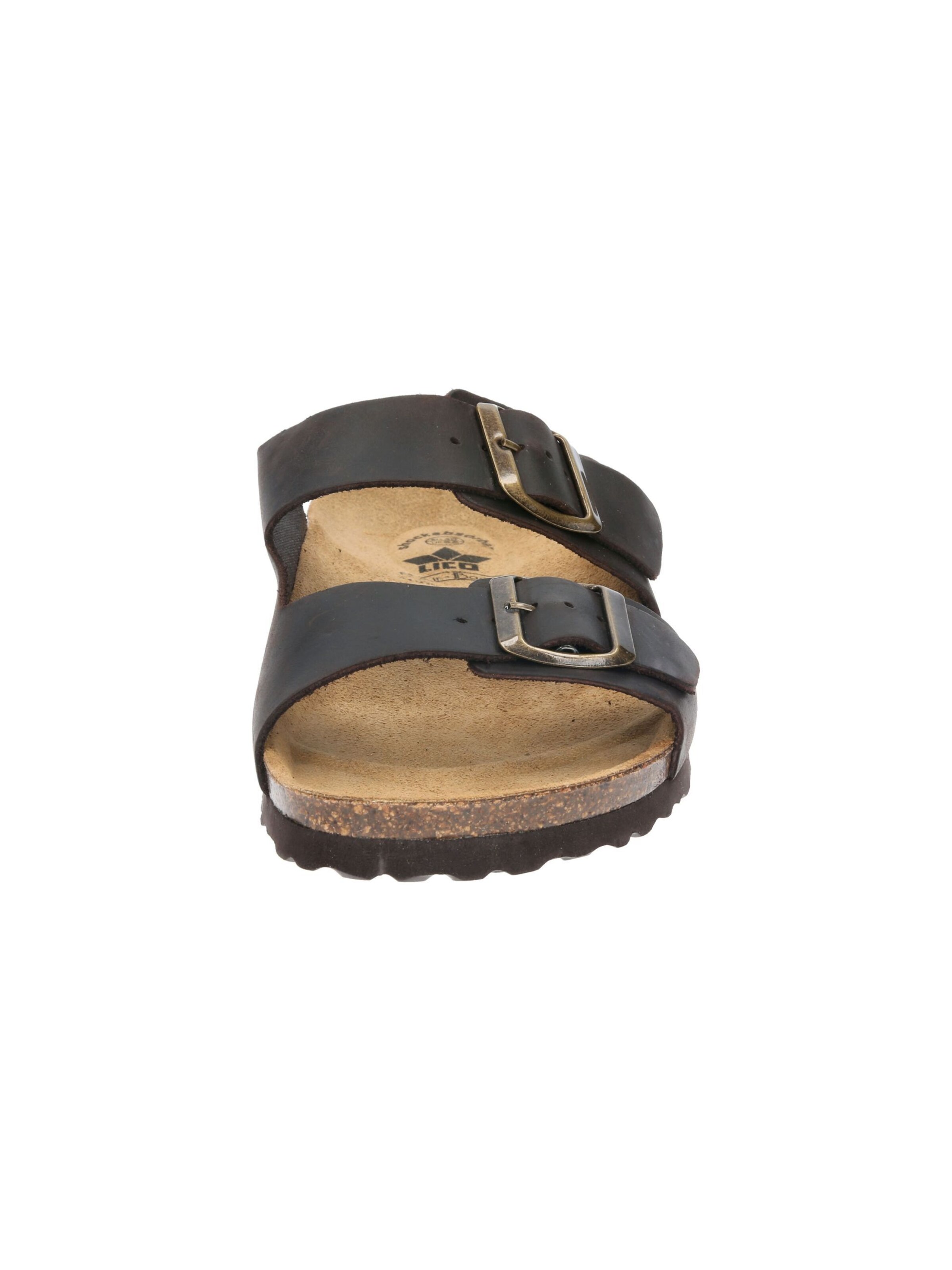 LICO Pantolette 'Bioline Jenrik' in Braun