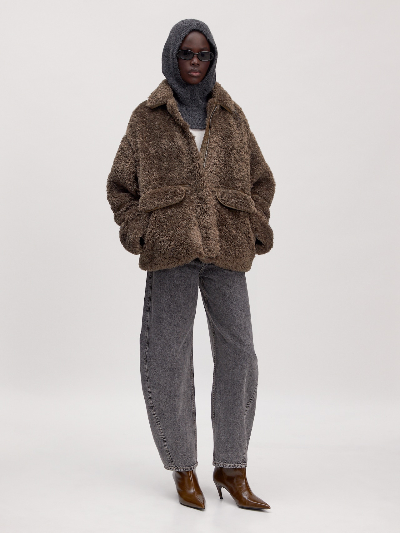 EDITED Giacca invernale 'Amia' marrone