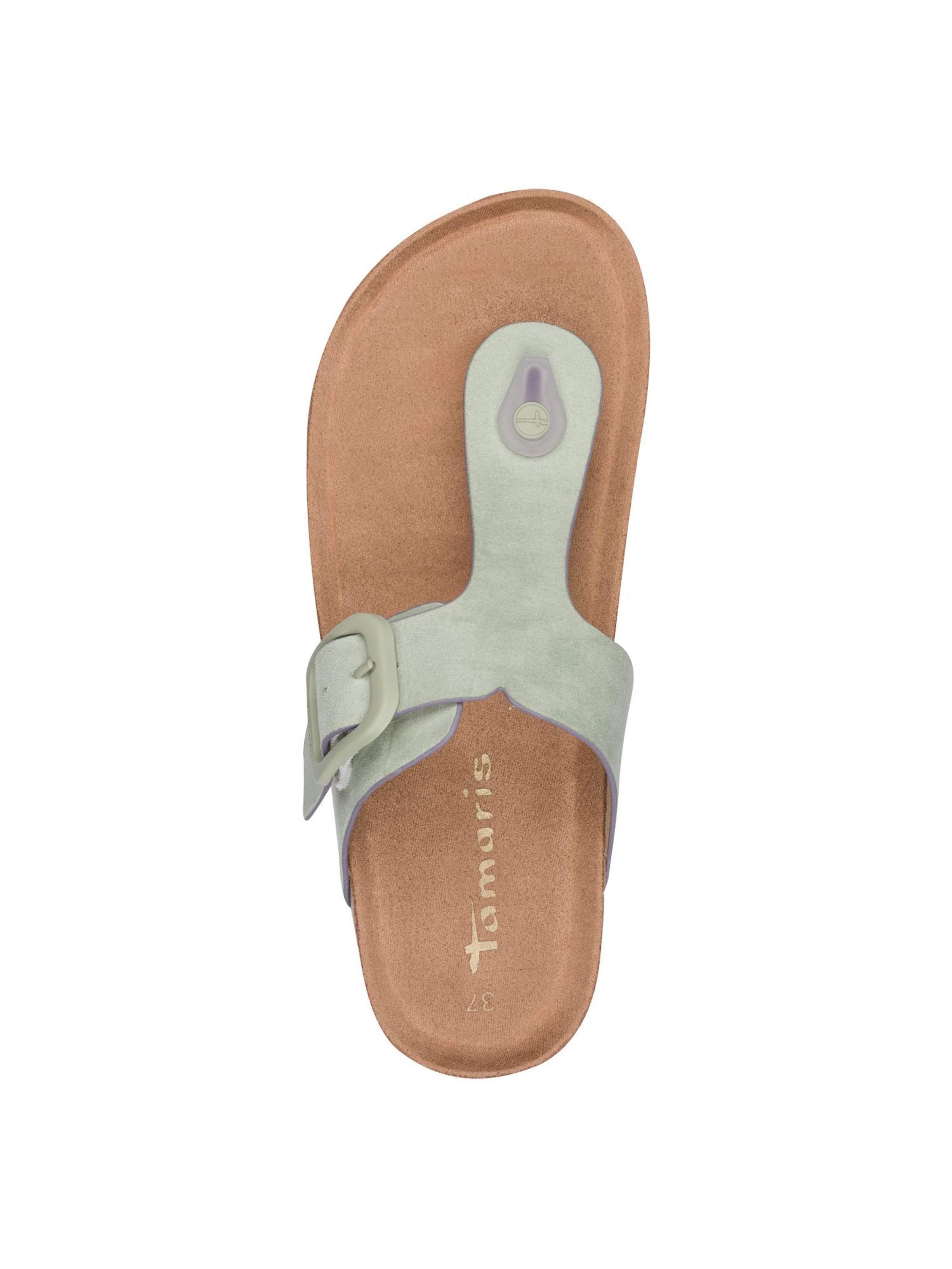 Tongs Tamaris en vert