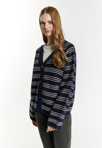 DreiMaster Vintage Knit cardigan 'Imane' in Blue