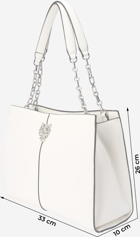 Plein Sport - Bolso de hombro 'ZOE' en blanco