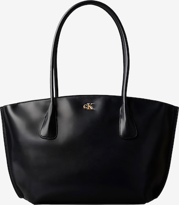 Calvin KleinShopper torba - crna boja: prednji dio