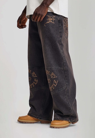 Ed Hardy Ohlapna forma Kavbojke | rjava barva: ob strani