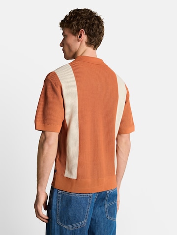 TOM TAILOR DENIM Gebreid vest in Oranje