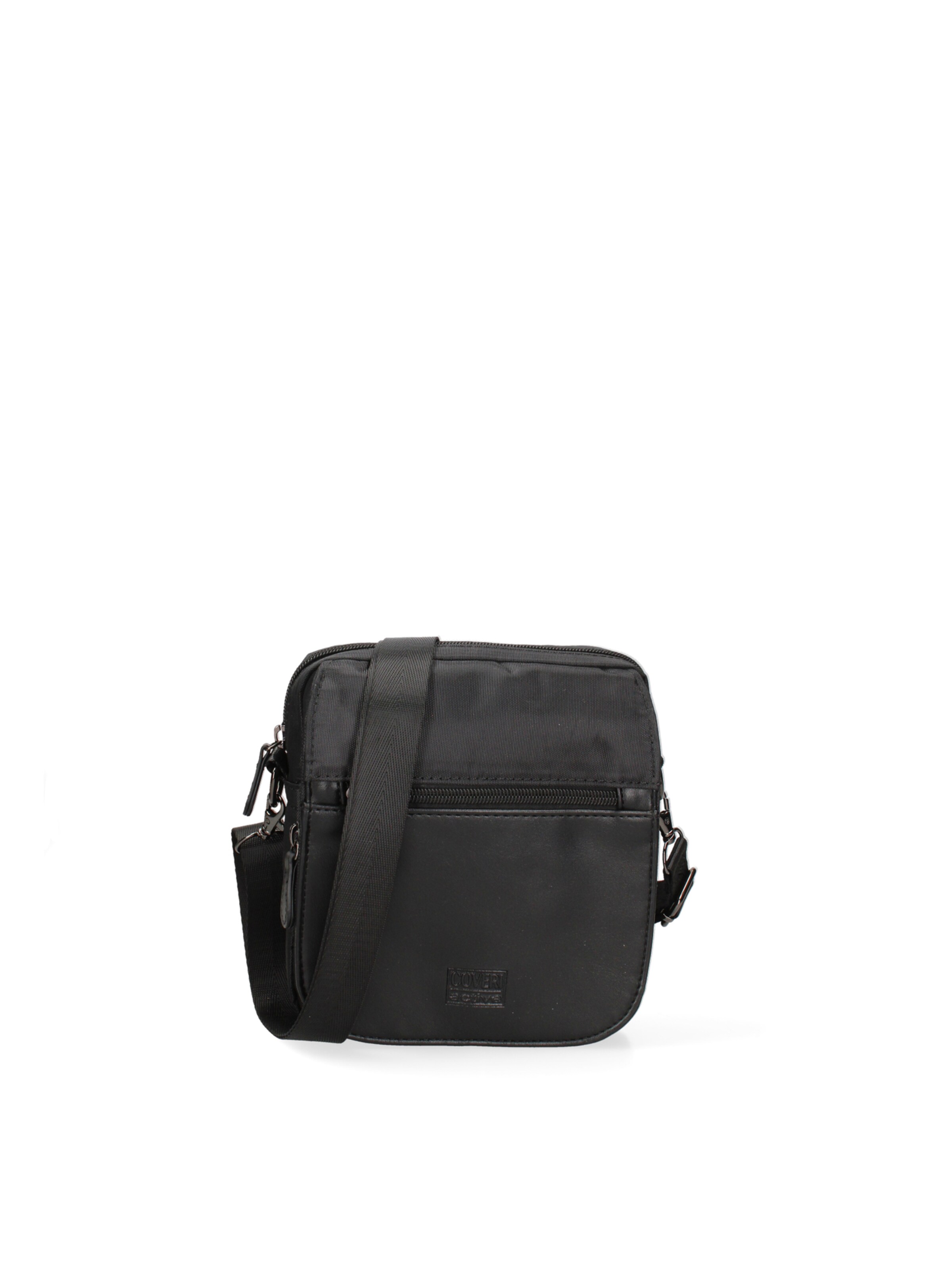 Borsa a tracolla di Coveri Collection in nero: frontale