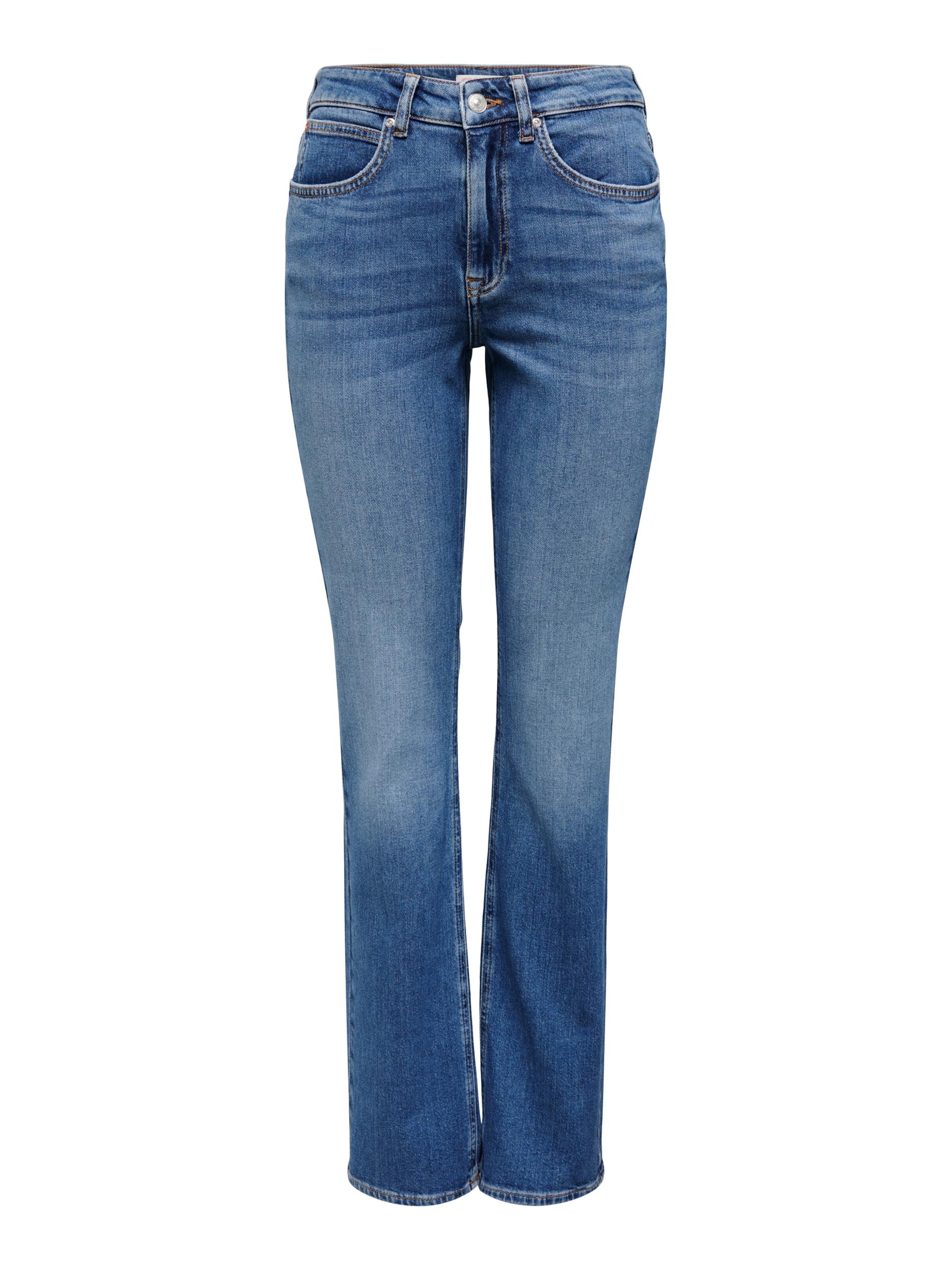 Bootcut Jeans 'ONLEVERLY' di ONLY in blu: frontale