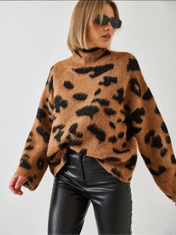 Pull-over Bianco Lucci en marron