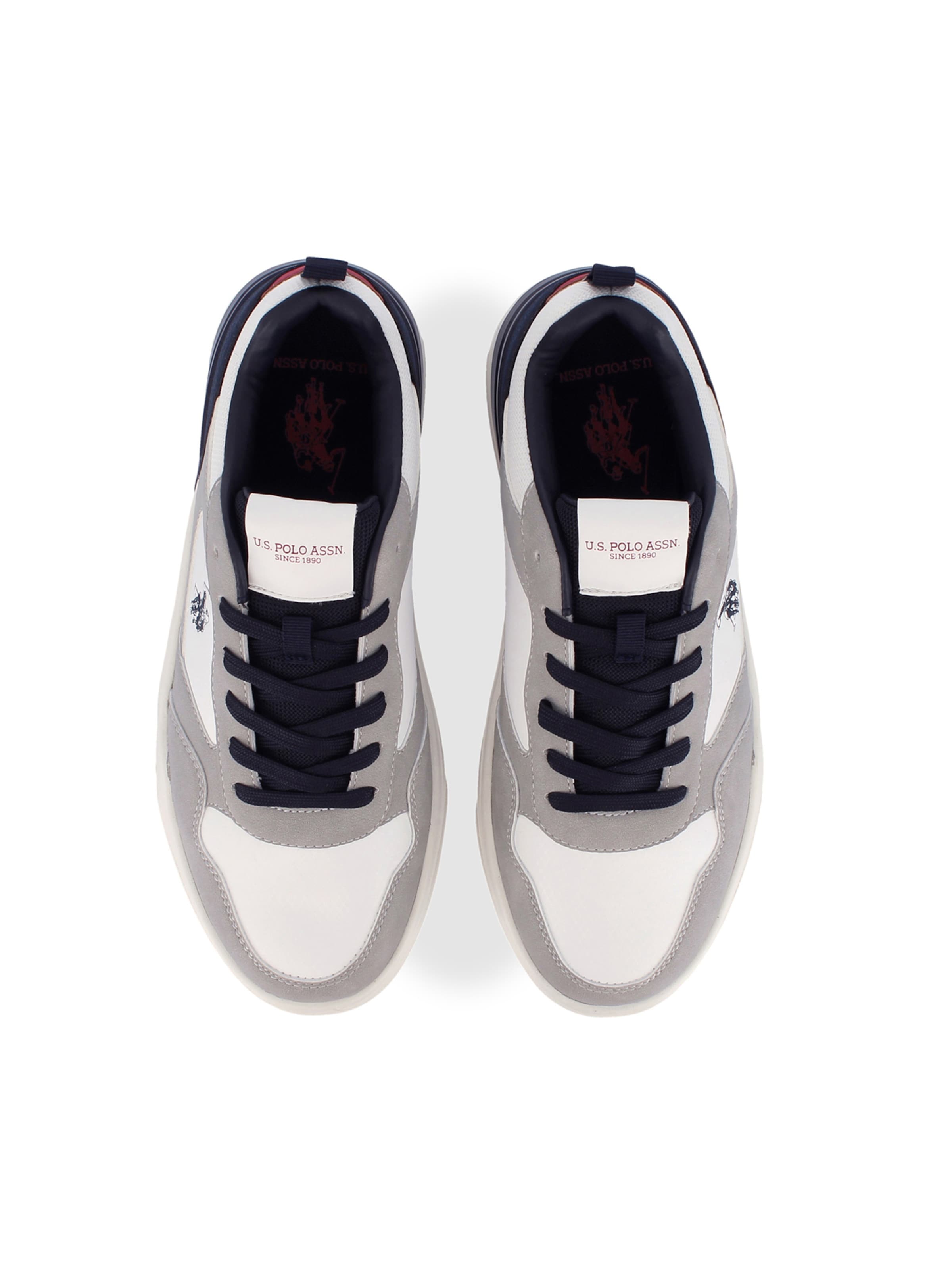 Baskets basses 'Greg' US POLO ASSN. en blanc