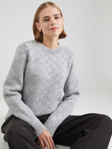 Pull-over 'ONLAlba' ONLY en gris : devant