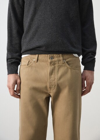 MANGO MAN Regular Jeans 'Sammy' in Beige