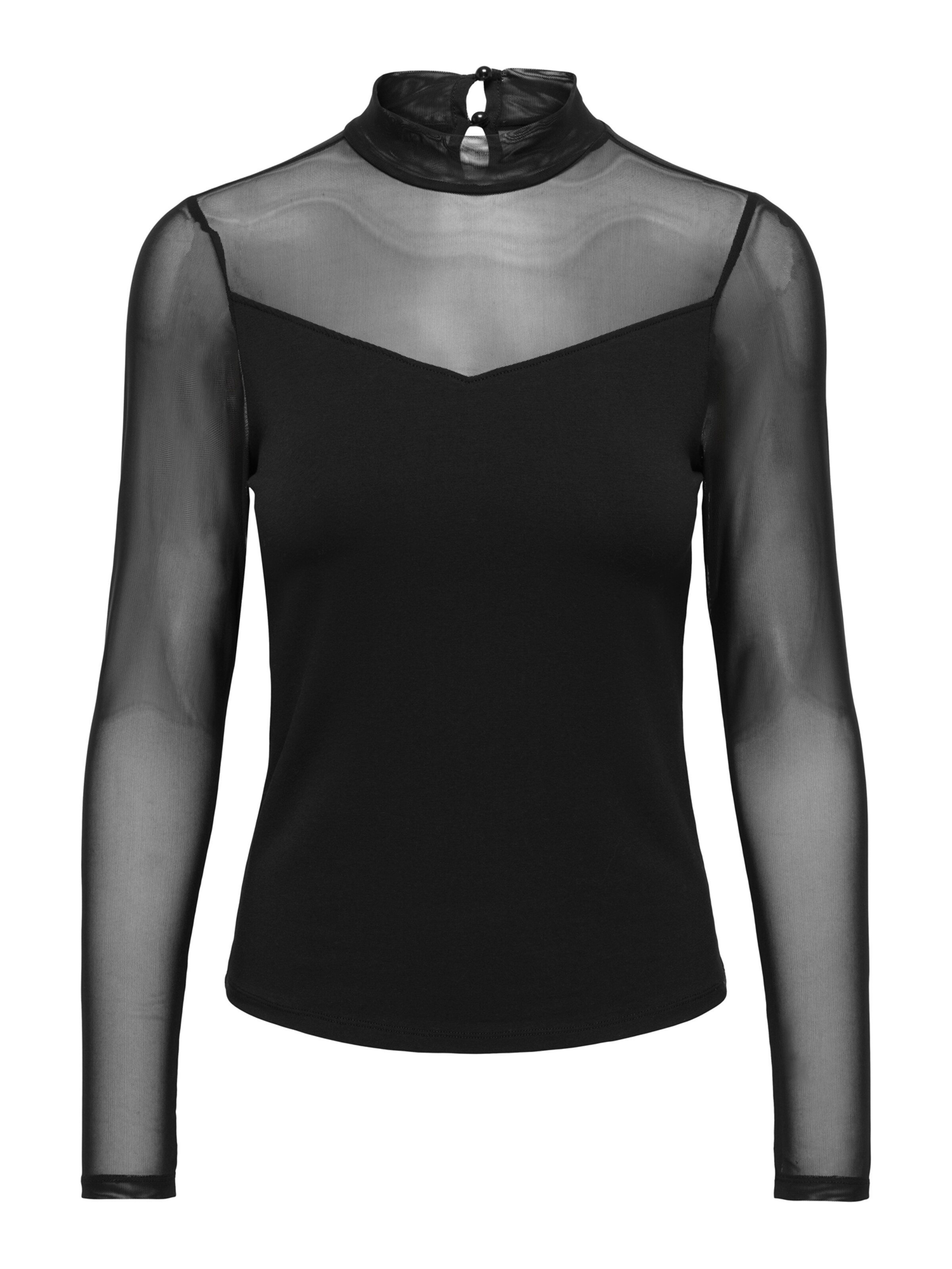 ONLY Shirt 'ONLLIVE LOVE' in Black: front