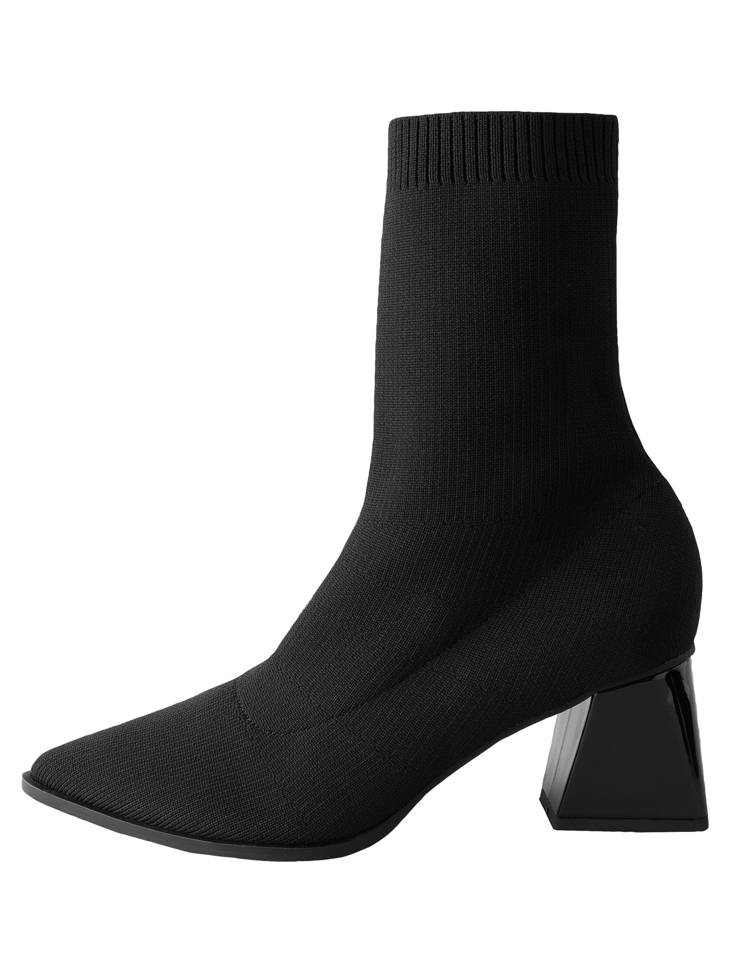 Next Botki w kolorze czarny: przód