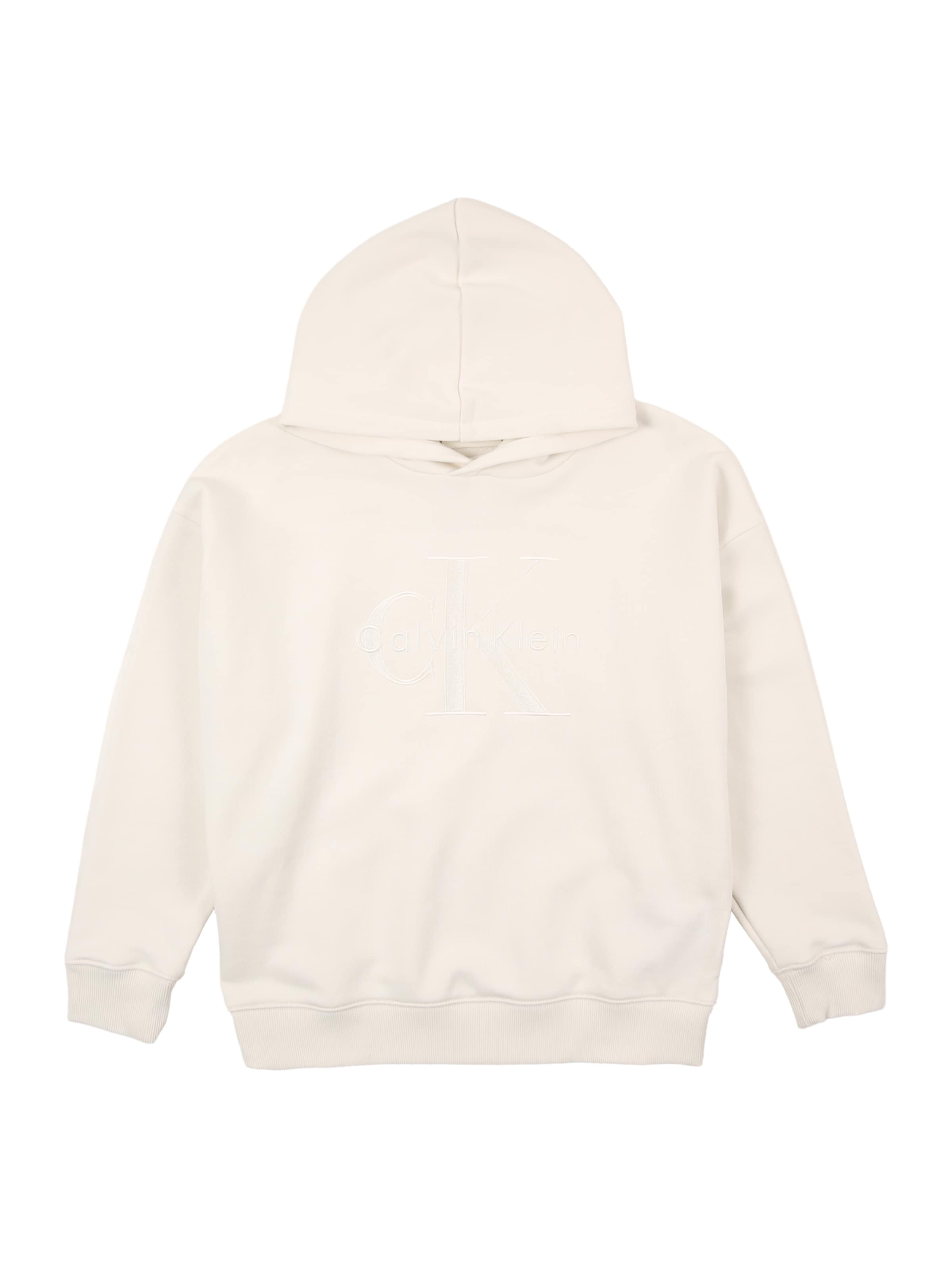 Calvin Klein Jeans Свитшот в Бежевый: спереди