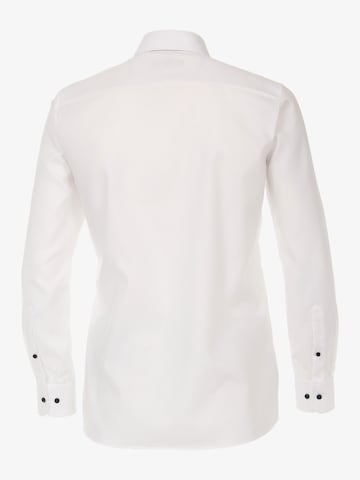 CASAMODA Slim fit Button Up Shirt in White