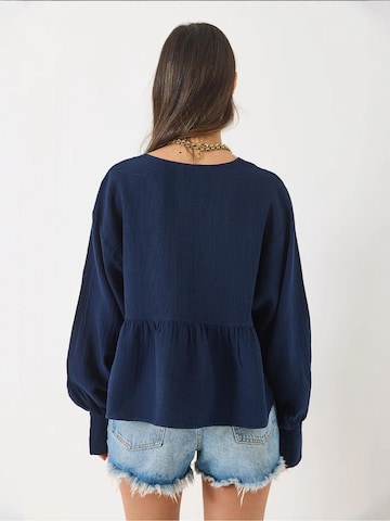 Bianco Lucci - Blusa em azul