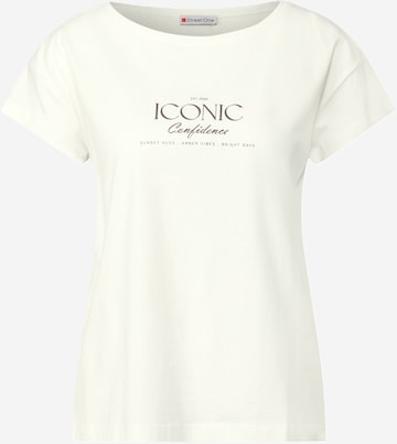 STREET ONE Shirt in White: front