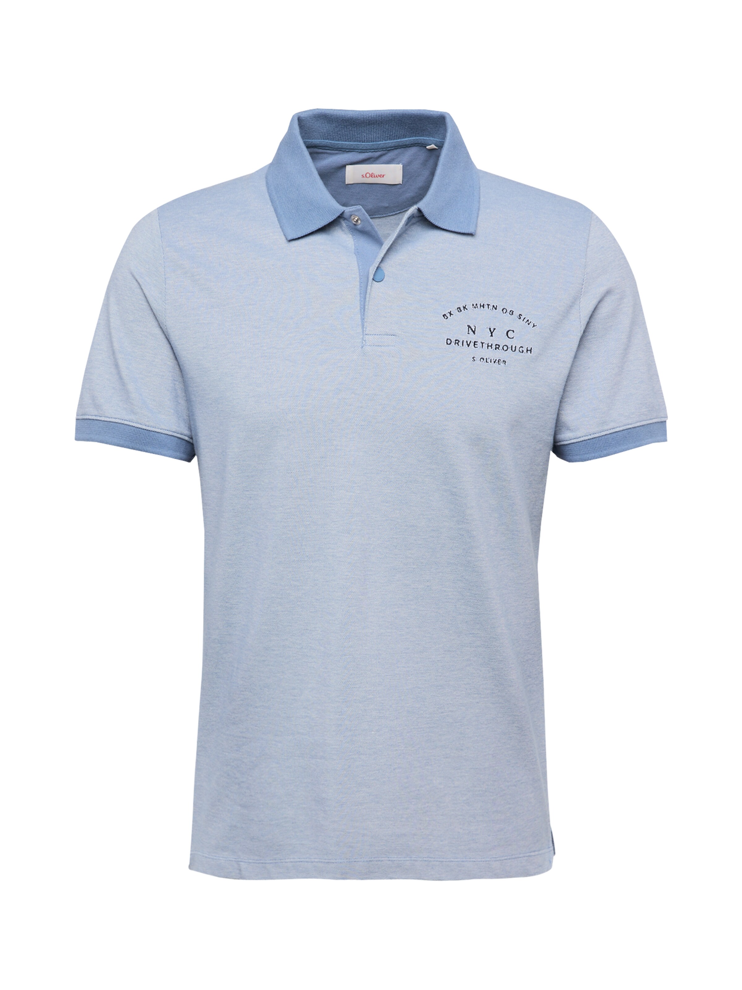 s.Oliver Shirt in Blau: Vorderseite