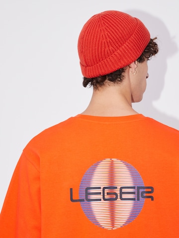 T-Shirt 'Jim' LeGer by Lena Gercke en orange