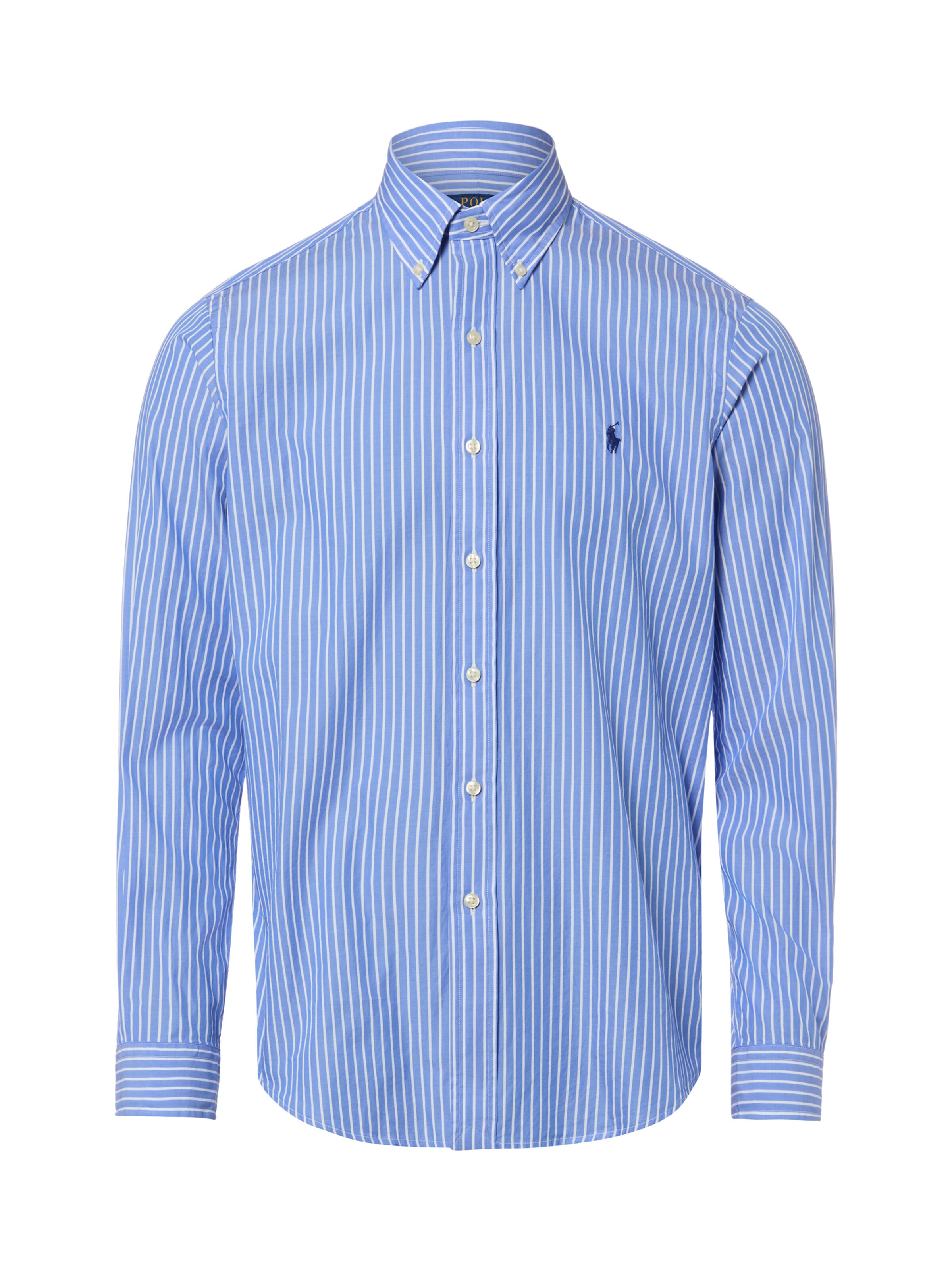 Coupe regular Chemise Polo Ralph Lauren en bleu : devant