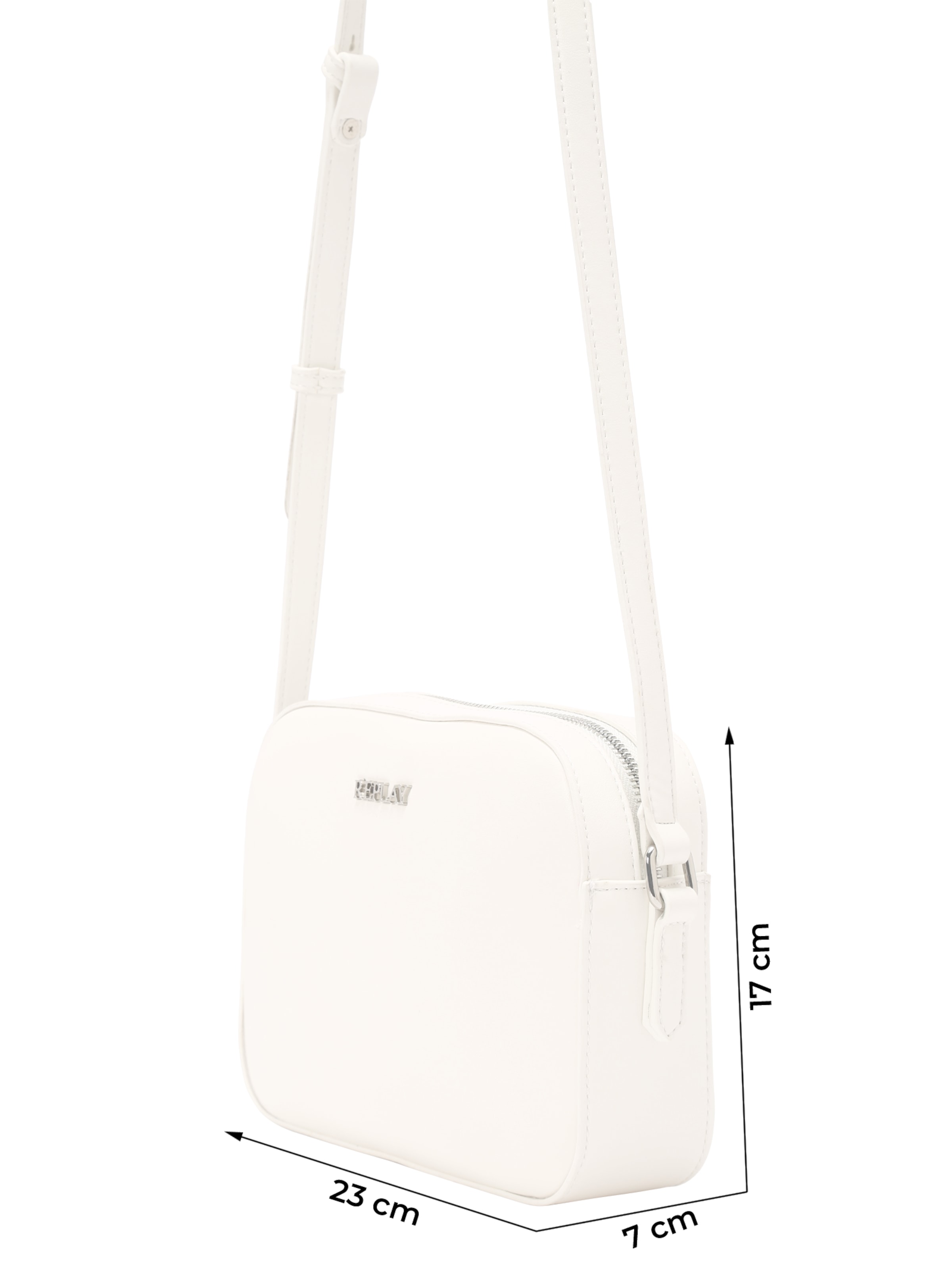 REPLAY Axelremsväska i vit