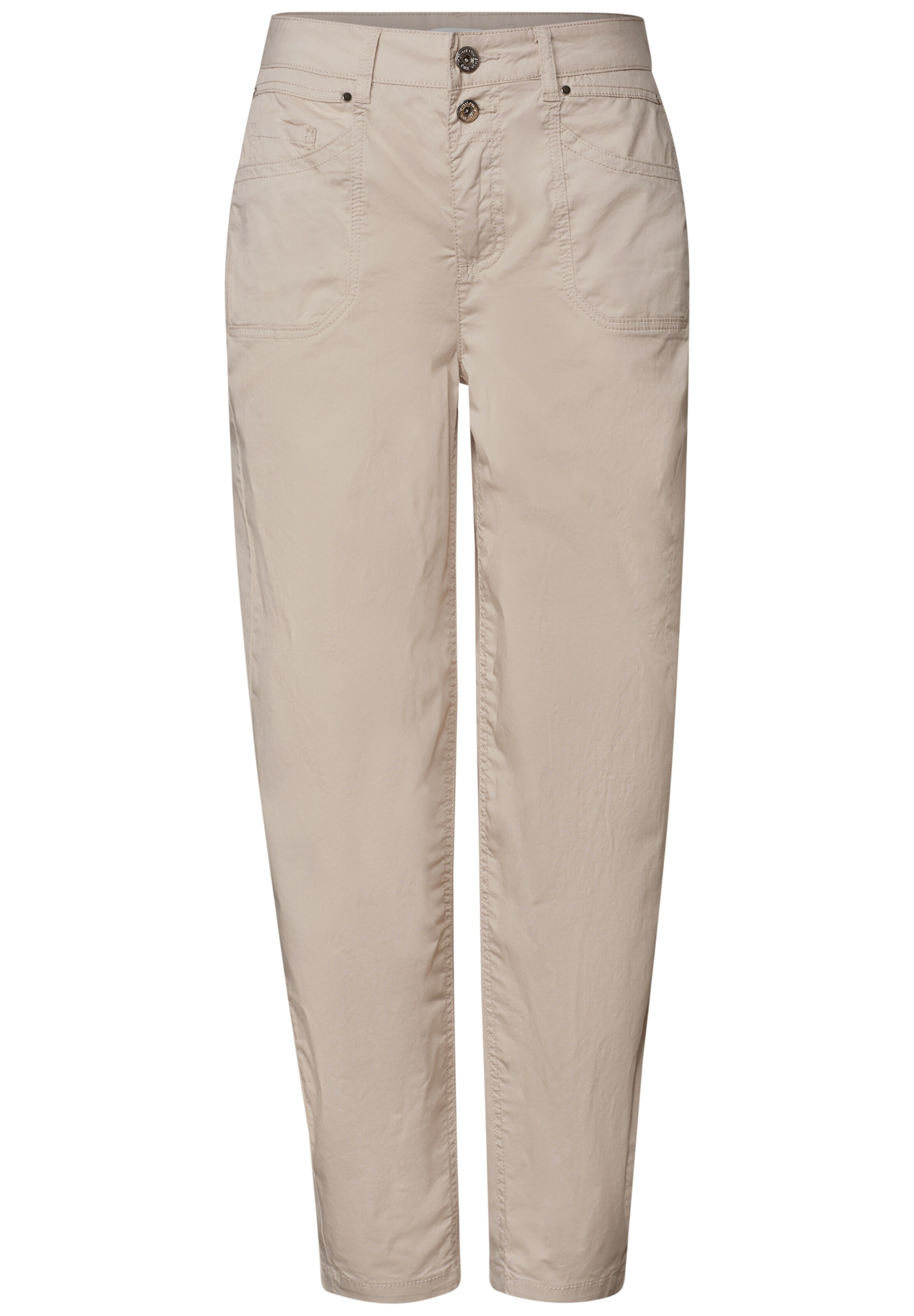 STREET ONE Hose in Beige: Vorderseite