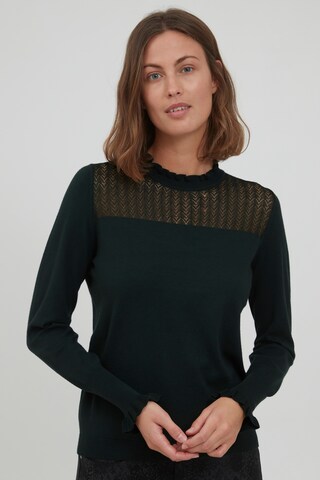 Fransa Sweater 'FRDEDINA' in Green: front