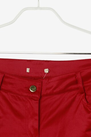 UNBEKANNT Kunstleder-Shorts XL in Rot