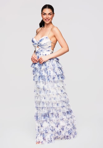 Ombre Avondjurk in Blauw