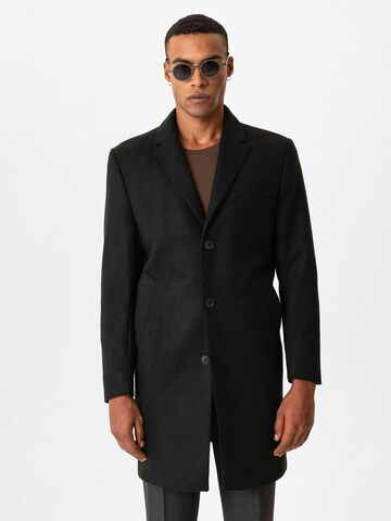Manteau mi-saison 'Loris' Antioch en noir : devant