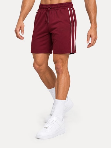 Smilodox Loosefit Broek ' Brenvaro ' in Rood