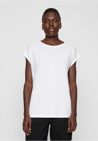 T-shirt Urban Classics en blanc : devant