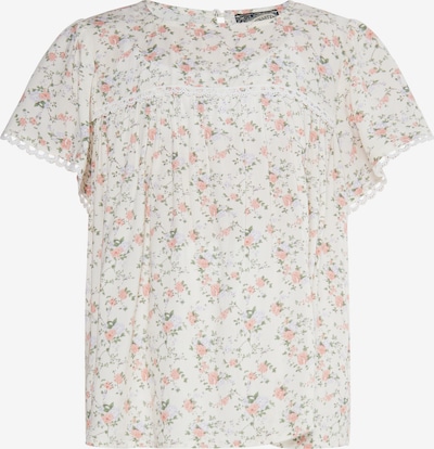 Palaidinė iš DreiMaster Vintage, spalva – žalia / pastelinė violetinė / ryškiai rožinė spalva / natūrali balta, Prekių apžvalga