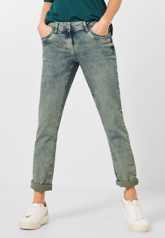 CECIL Loosefit Jeans in Grün: predná strana