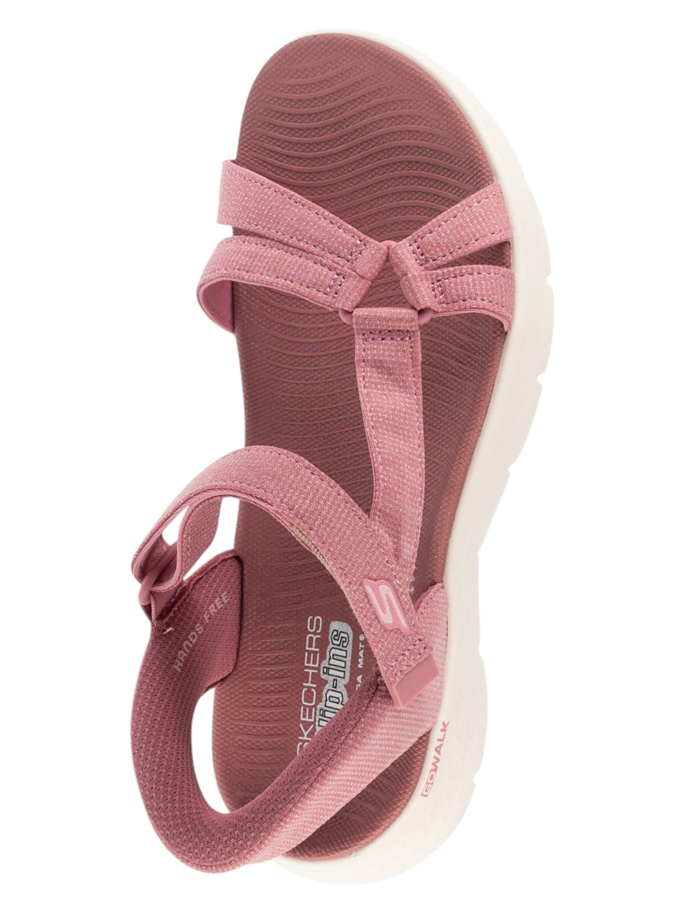SKECHERS Sandal 'Skechers Slip-Ins: Go Walk Flex Sandal - Illuminate' in Pink
