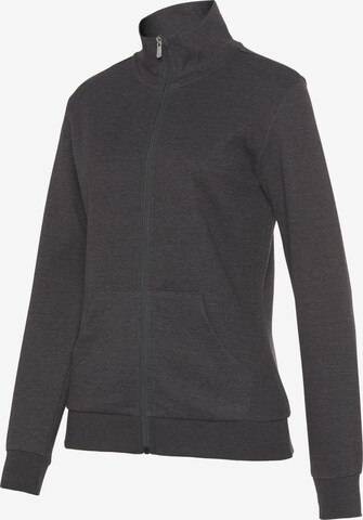 BENCH Zip-Up Hoodie in Grey