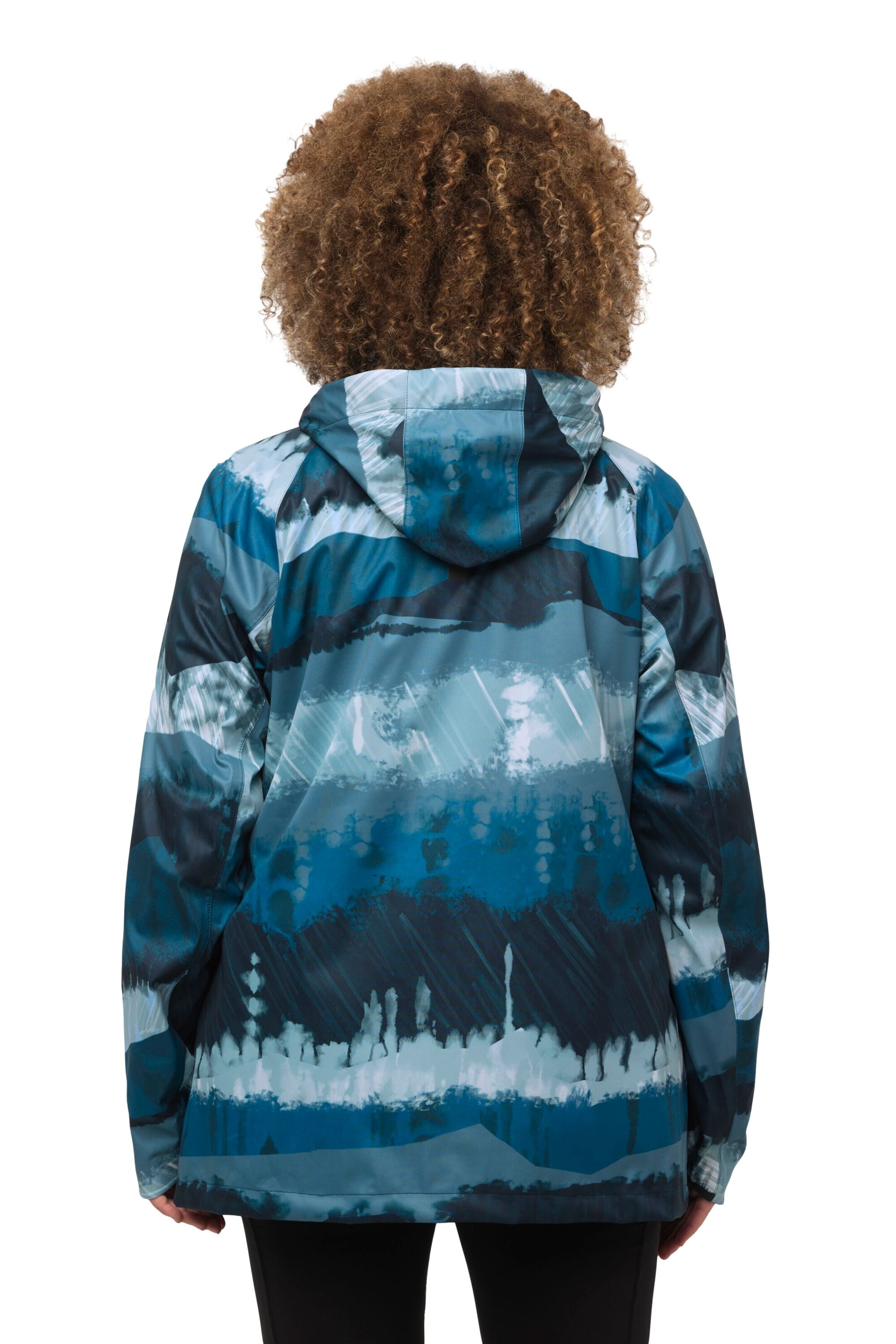 Ulla Popken Funktionsjacke in Blau