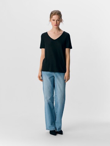 OBJECT T-shirt 'THEA' i svart