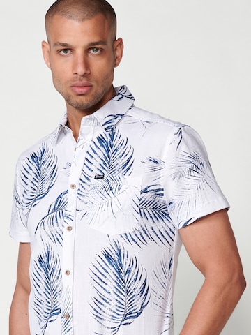 KOROSHI Regular fit Ing - fehér