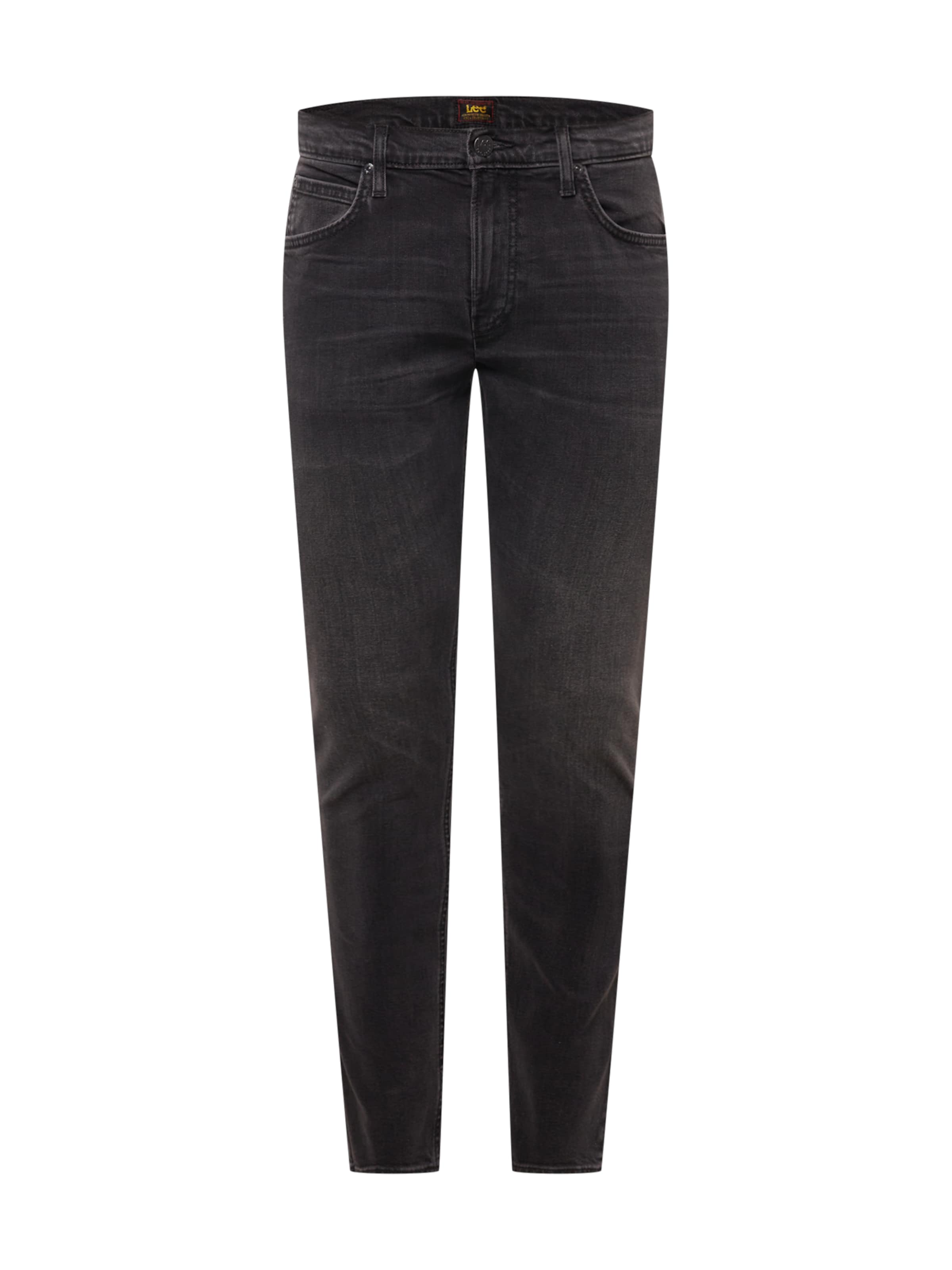 Lee Slimfit Jeansy 'LUKE' w kolorze czarny: przód