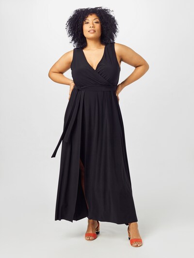 fekete Guido Maria Kretschmer Curvy Collection Estélyi ruhák 'Larina', Modell nézet