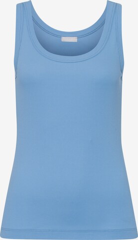 Hanro Top in Blauw: voorkant