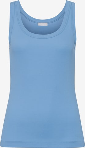 Hanro Top in Blauw: voorkant