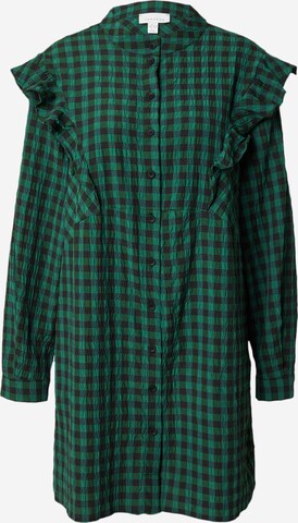 Abito camicia di TOPSHOP in verde: frontale