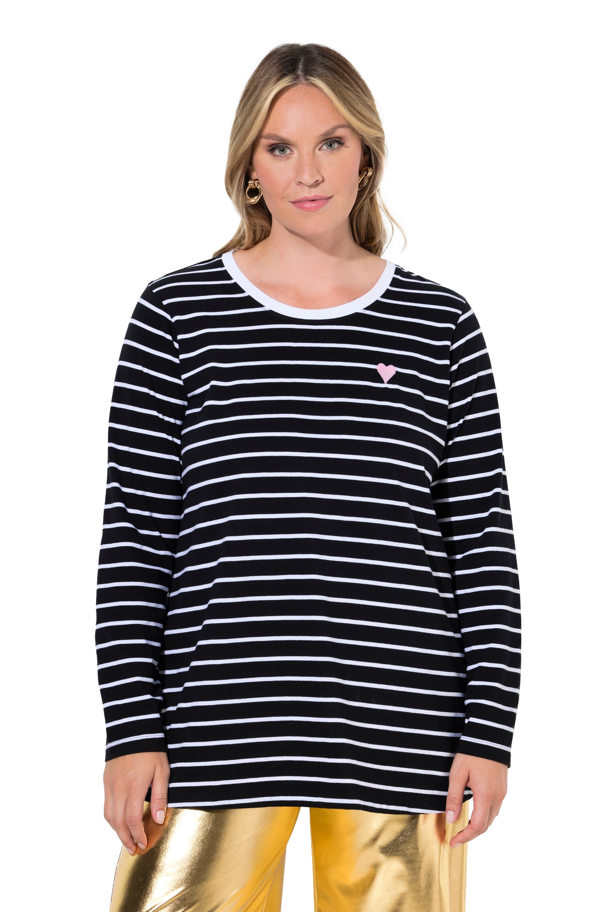 MIAMODA Shirt in Black: front