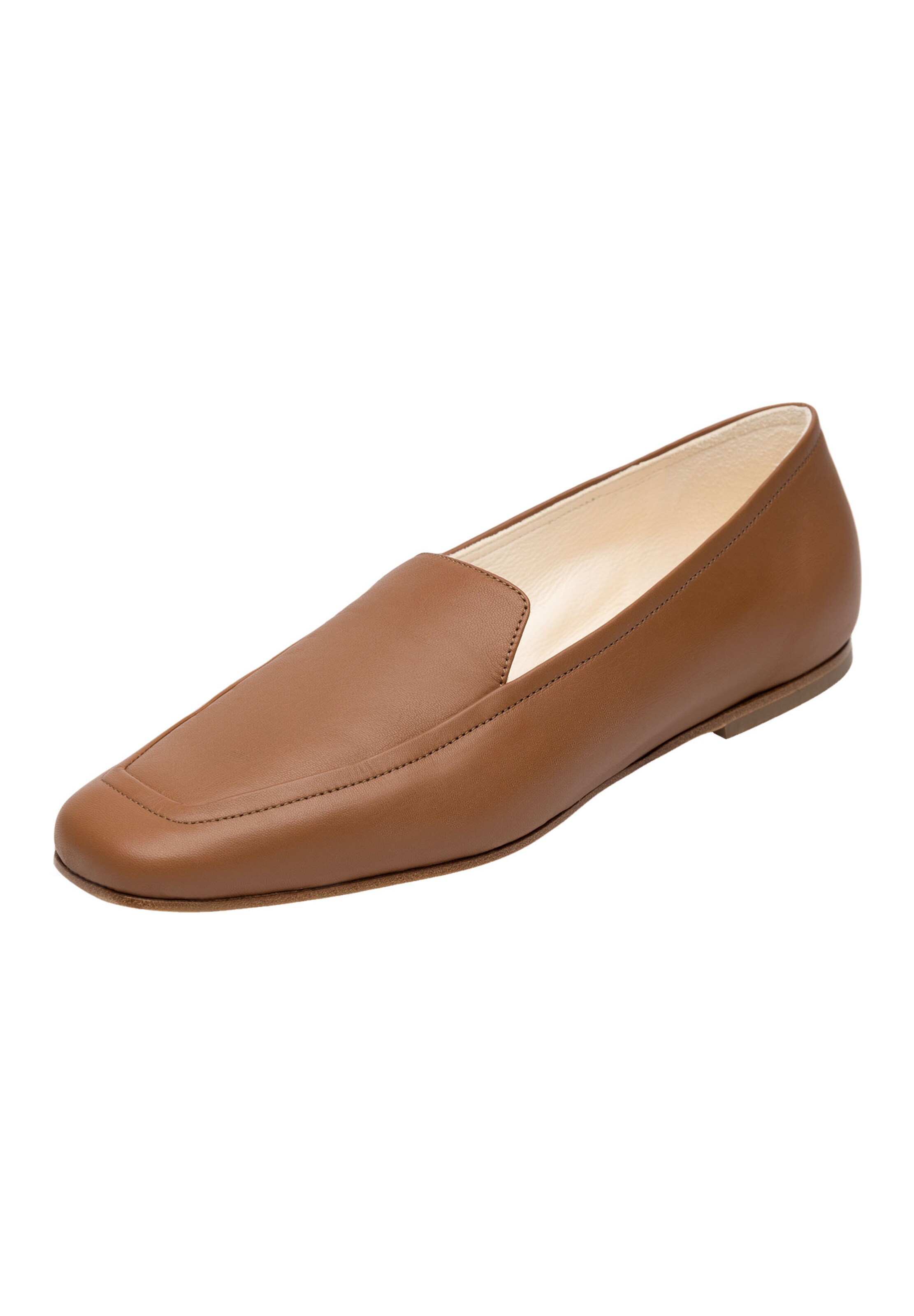 Henry Stevens Slip-ons 'Audrey HVL' in Brown: front