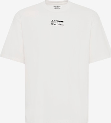 BLEND - Camiseta ' BHBako ' en blanco: frente